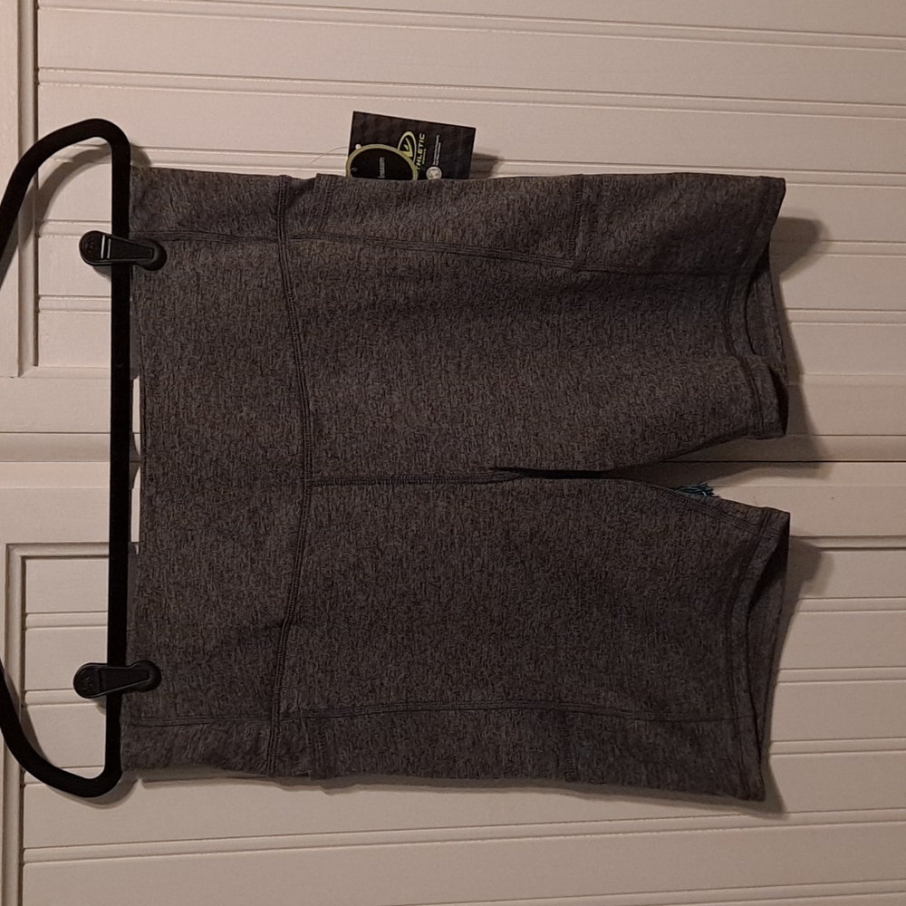 Athletic works shorts moisture wicking with pockets Grey in color